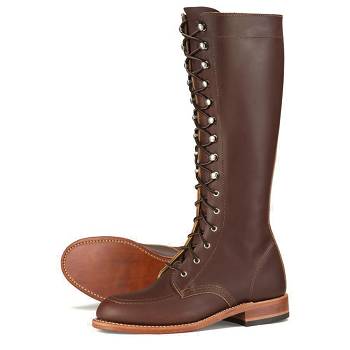 Red Wing Heritage Gloria - Hnede Vysoke Topanky Damske, RW421SK